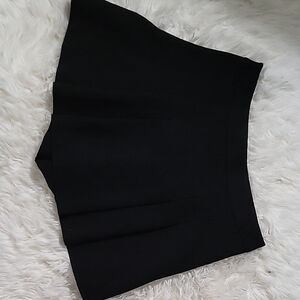 Zara Black Mini Skirt with Branded Waist Label